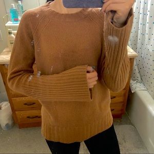cashmere 360 sweater camel S
